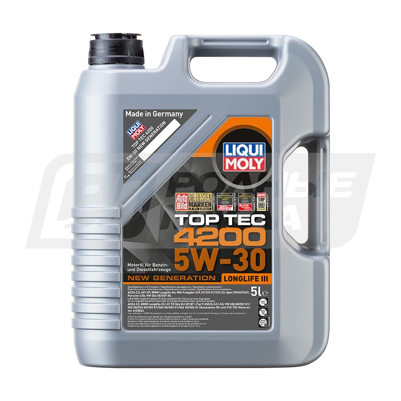 LIQUI MOLY Top Tec 4200 5W30 New Generation, 5л 7661