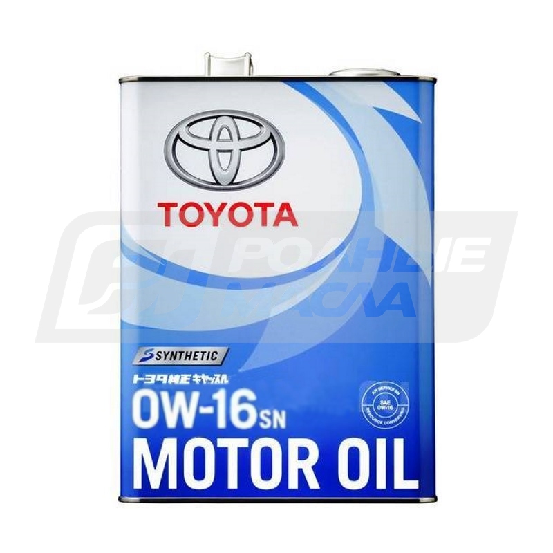 TOYOTA Motor Oil SN 0W16, 4л 0888012105